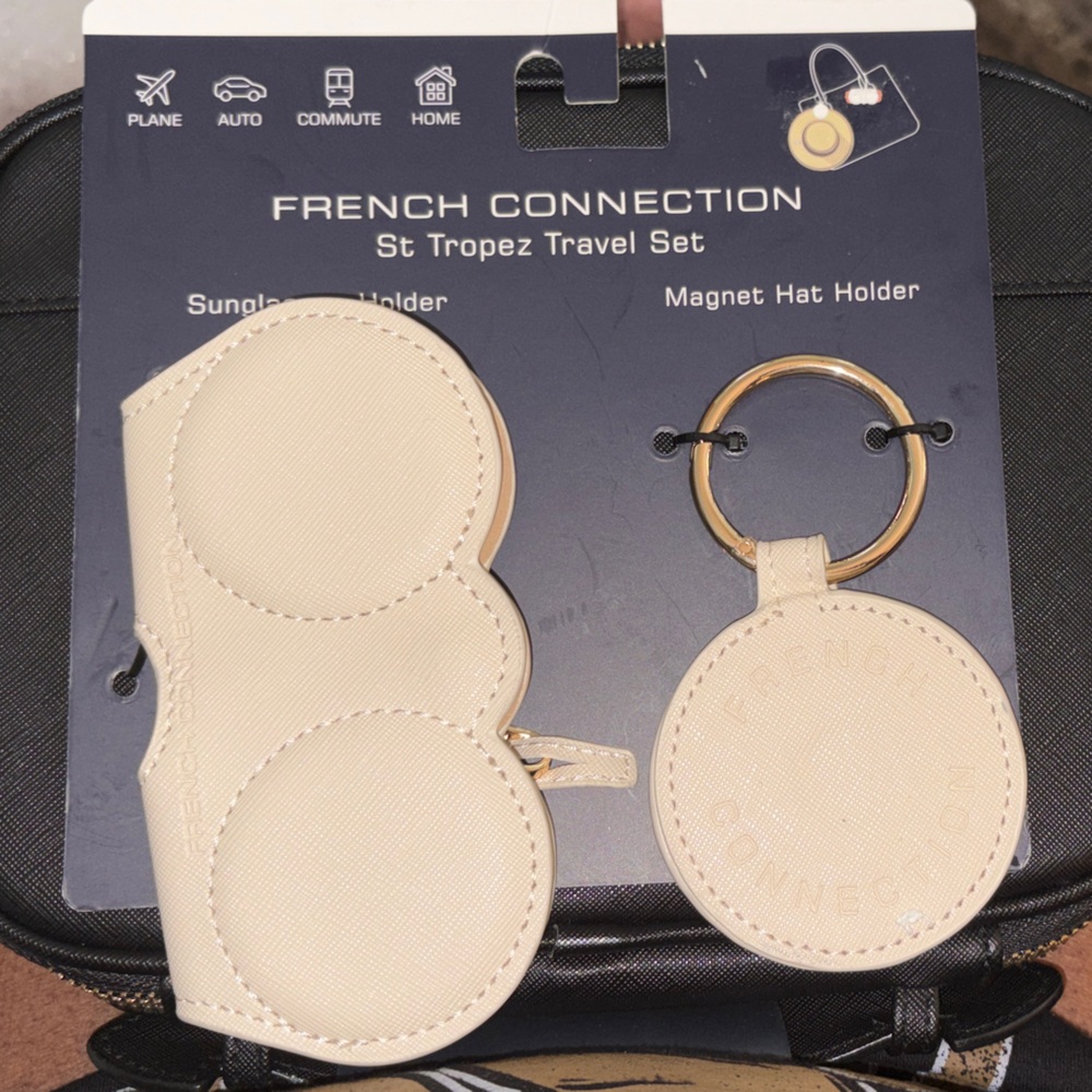 French Connection Cream Travel Set
